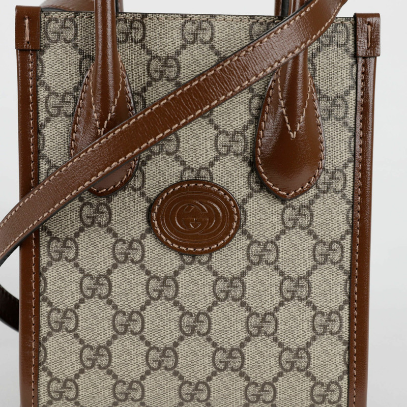 GUCCI 互扣式 G 迷你托特單肩包 671623-1