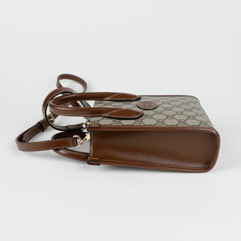 GUCCI 互扣式 G 迷你托特單肩包 671623-5