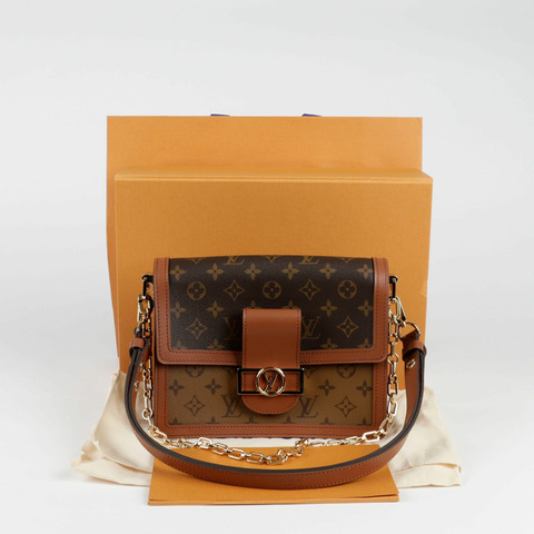 LOUIS VUITTON Dauphine MM 斜背包單肩包 M45958