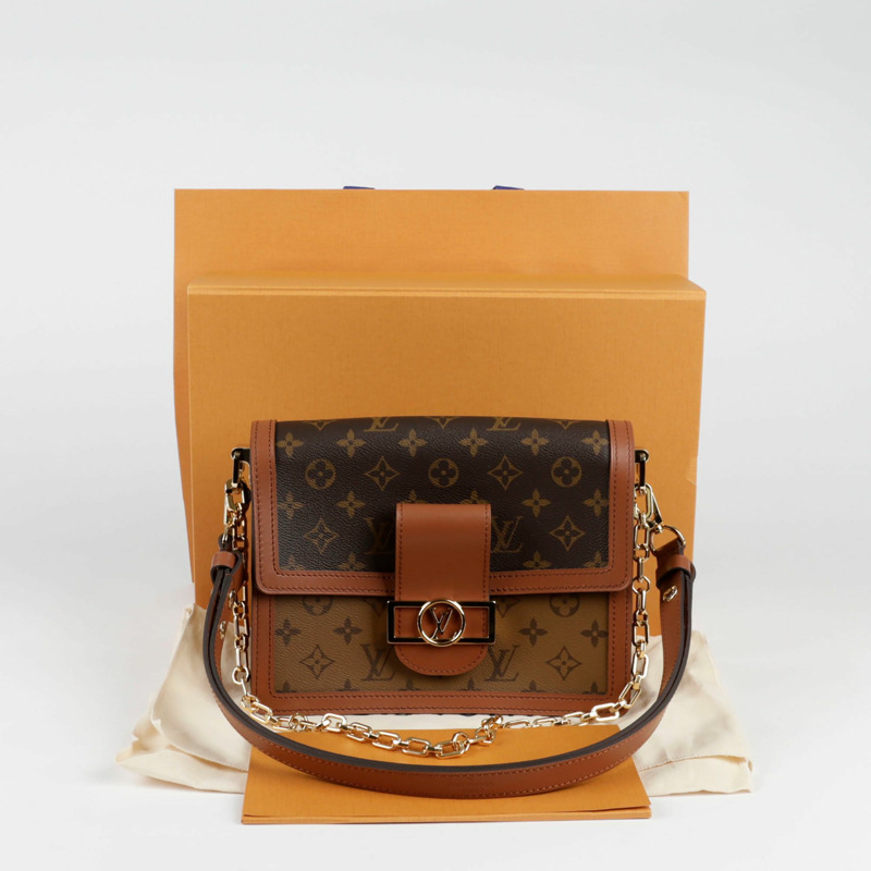 LOUIS VUITTON Dauphine MM 斜背包單肩包 M45958-0