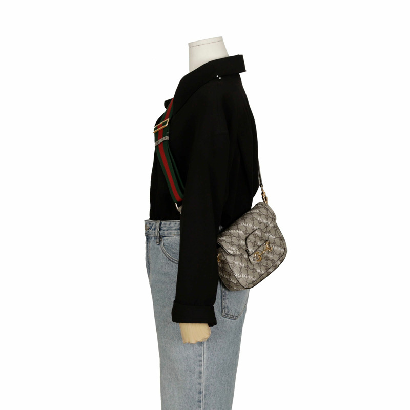 GUCCI Horsebit 1955 Hacker Project 迷你斜背包-9