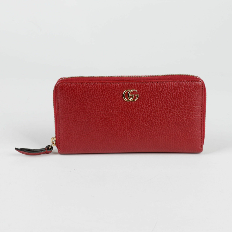 GUCCI GG Marmont 拉鍊長錢包 456117-0