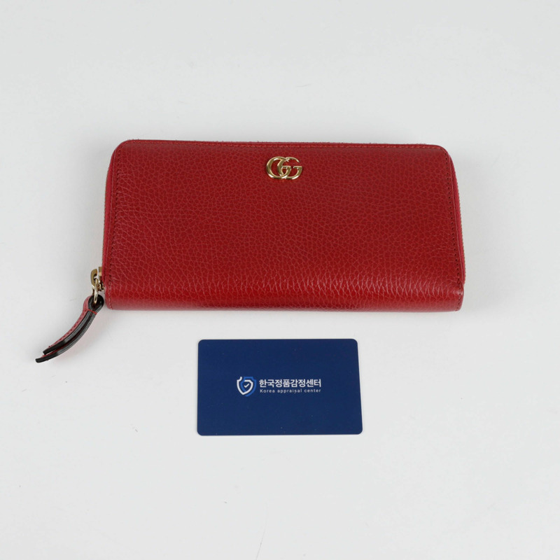 GUCCI GG Marmont 拉鍊長錢包 456117-11