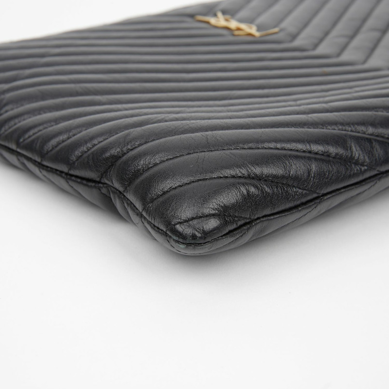 SAINT LAURENT Monogram 資料夾手拿包 440222-11