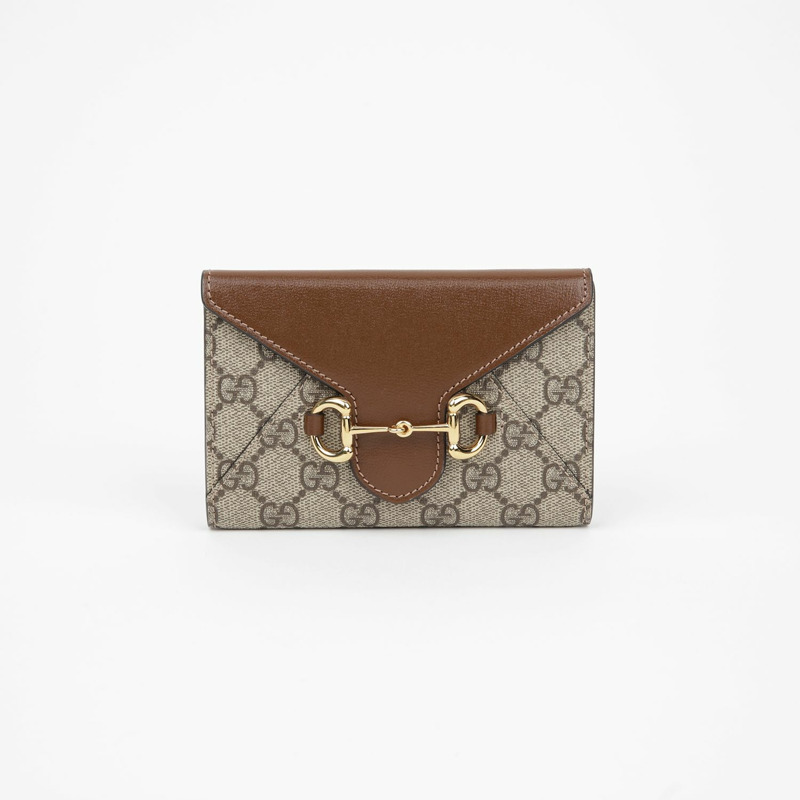 GUCCI Horsebit 1955 卡包錢包-1