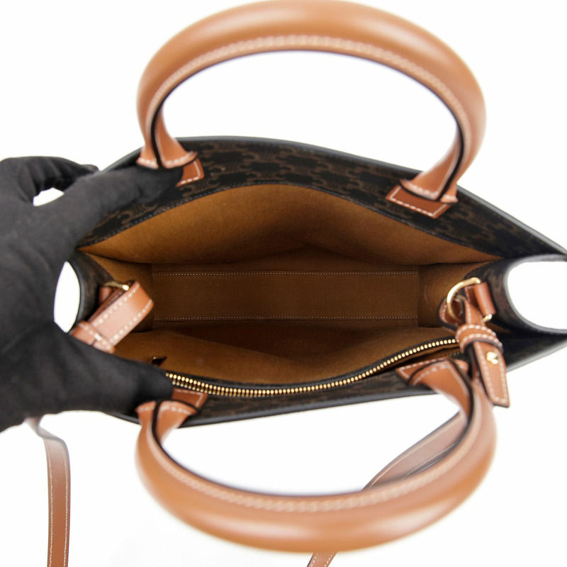 CELINE Vertical Cabas 小號托特單肩包-5