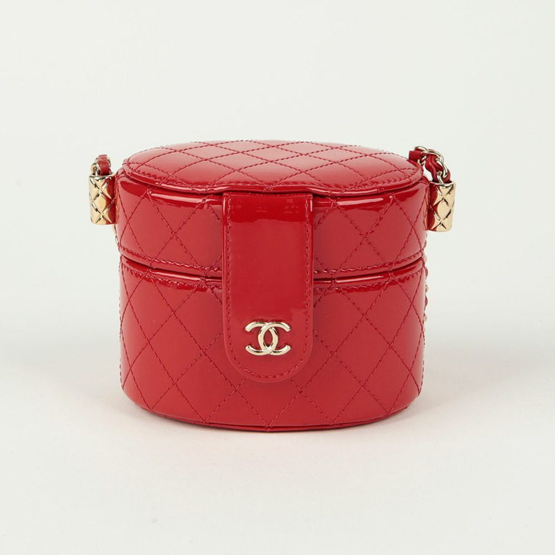 CHANEL 迷你化妝包 肩斜背包-1