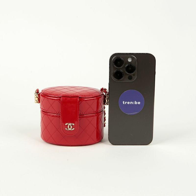 CHANEL 迷你化妝包 肩斜背包-8