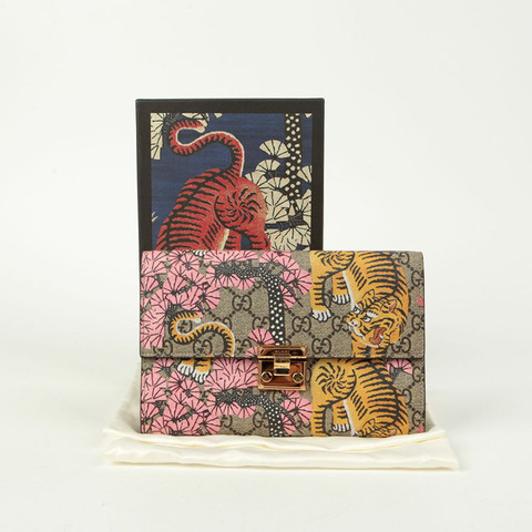 GUCCI 孟加拉虎掛鎖手包