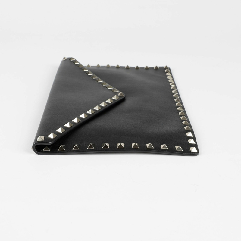 VALENTINO Rockstud 信封手拿包-4