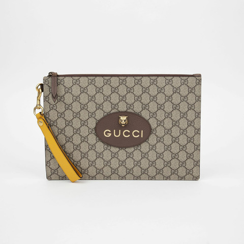 GUCCI 霓虹復古手拿包 473956