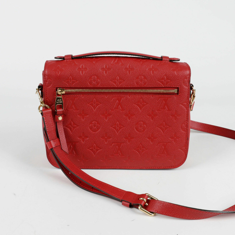 【包稅】LOUIS VUITTON Empreinte Pochette Metis 中型托特單肩包-4