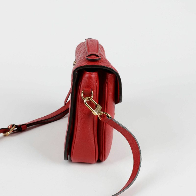 【包稅】LOUIS VUITTON Empreinte Pochette Metis 中型托特單肩包-5