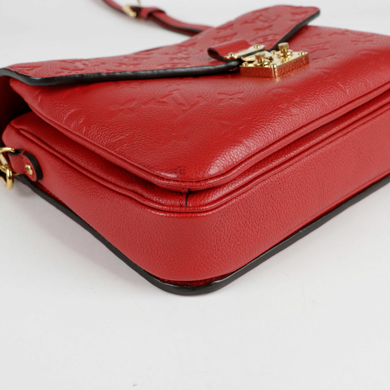 【包稅】LOUIS VUITTON Empreinte Pochette Metis 中型托特單肩包-7