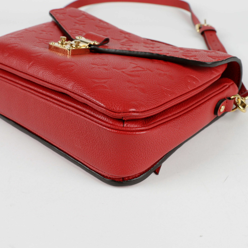【包稅】LOUIS VUITTON Empreinte Pochette Metis 中型托特單肩包-8