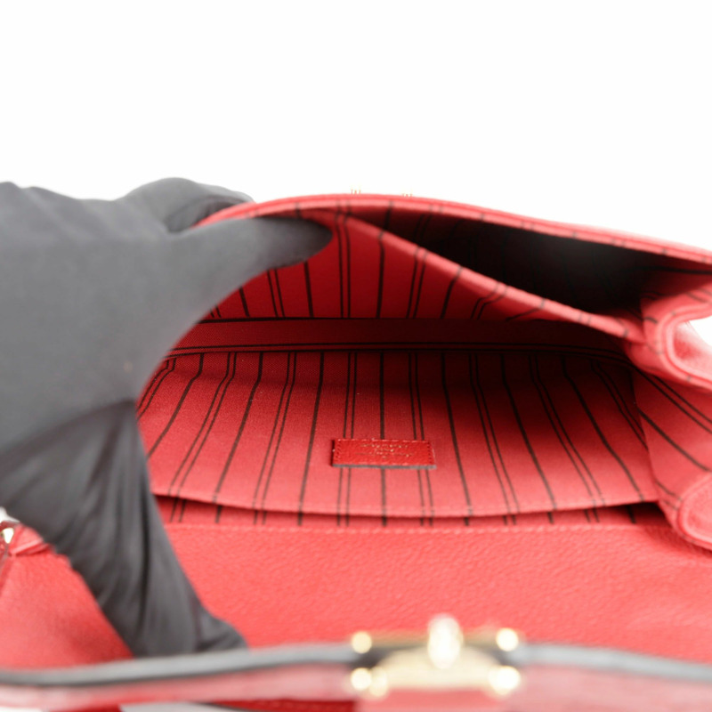 【包稅】LOUIS VUITTON Empreinte Pochette Metis 中型托特單肩包-11