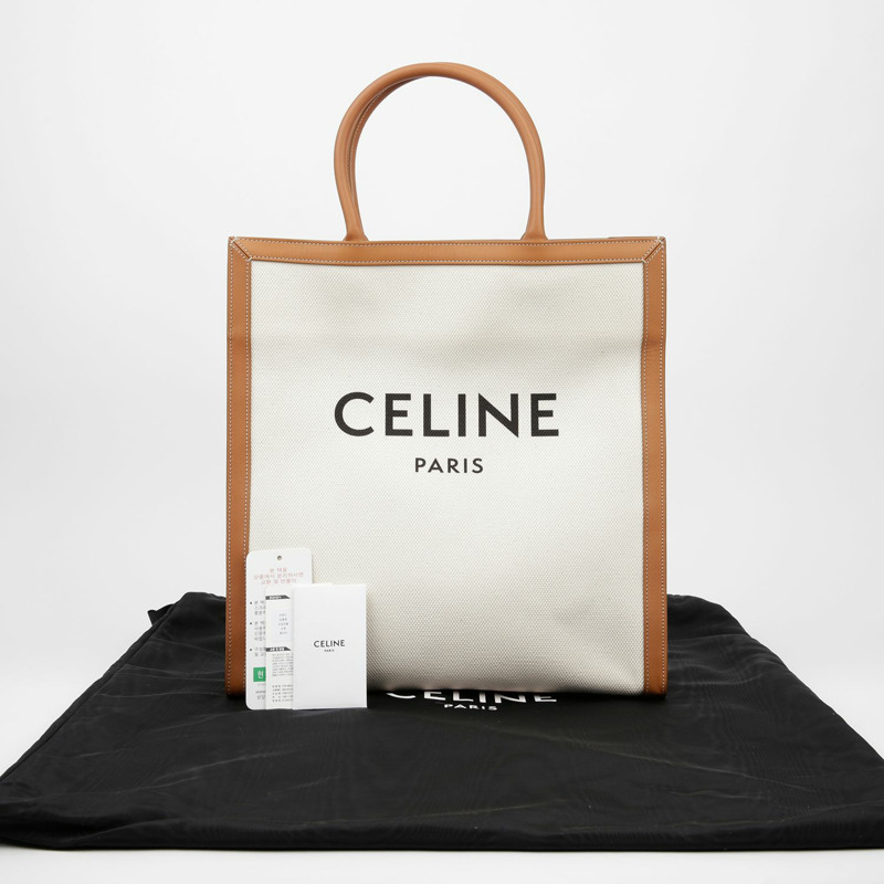 CELINE 垂直 Cabas 大號手提包-0