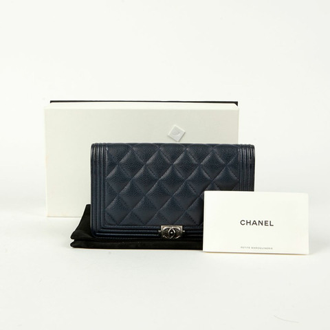 CHANEL Boy 長錢包