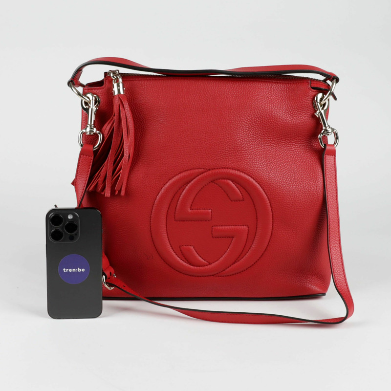 GUCCI Soho 流蘇手提單肩包-9