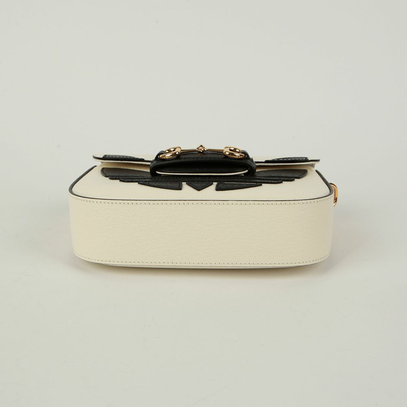 【包稅】GUCCI 馬銜扣環 1955 阿迪達斯迷你肩斜背包-5