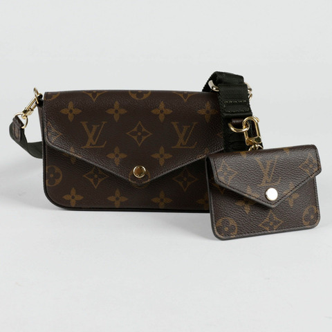 LOUIS VUITTON Felicia Strap and Go 斜背包