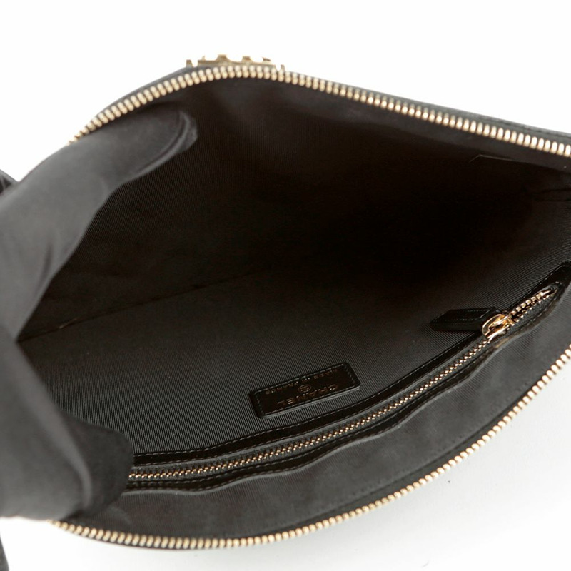 【包稅】CHANEL 魚子醬皮男孩新款中型手拿包-7