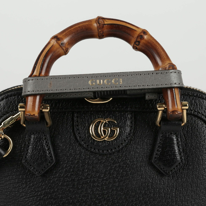 GUCCI Diana Bamboo 迷你手提包與肩背包-1