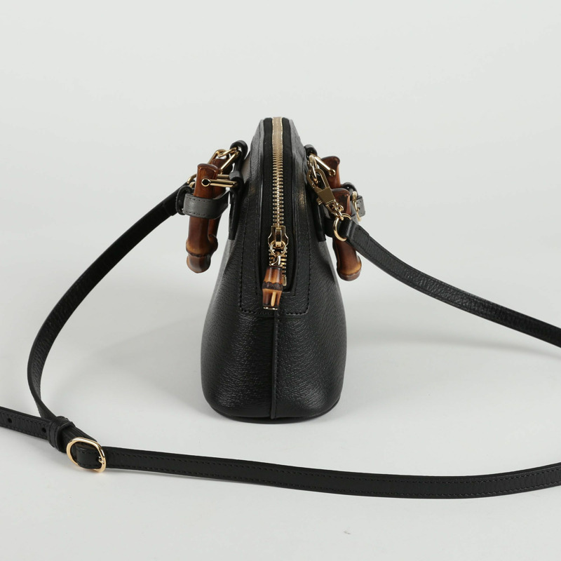 GUCCI Diana Bamboo 迷你手提包與肩背包-6