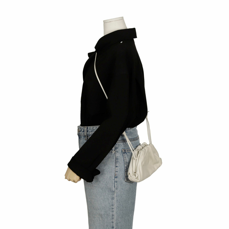 【包稅】BOTTEGA VENETA 迷你餃子造型斜背包-8