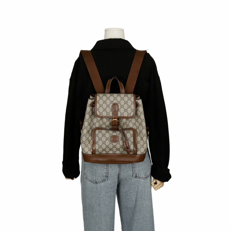 【包稅】GUCCI GG 互扣 G 背包-9