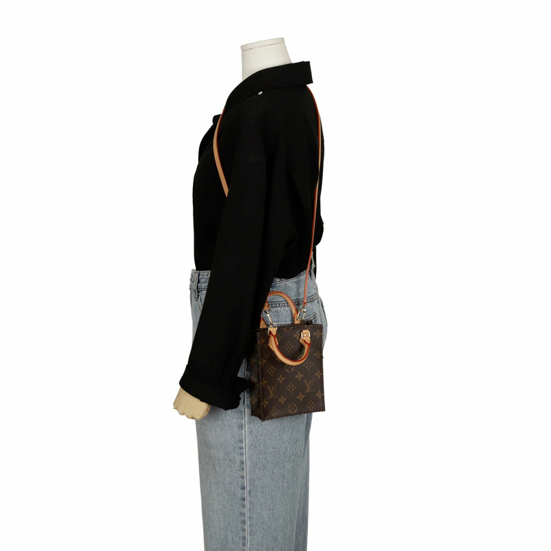 LOUIS VUITTON Sac Plat Petit 托特單肩包-8