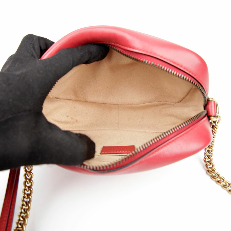 GUCCI GG Marmont 迷你斜背包 448065-6