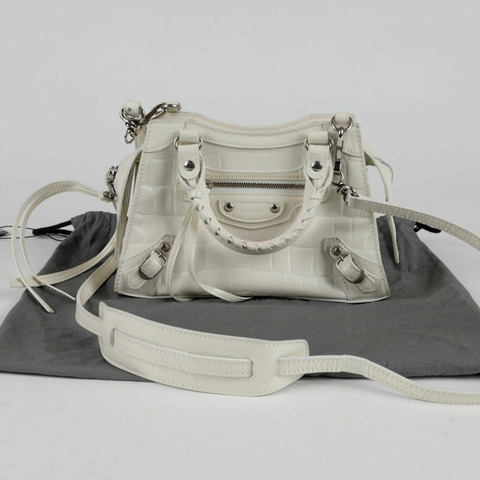 BALENCIAGA 新經典迷你頂部提把托特單肩包