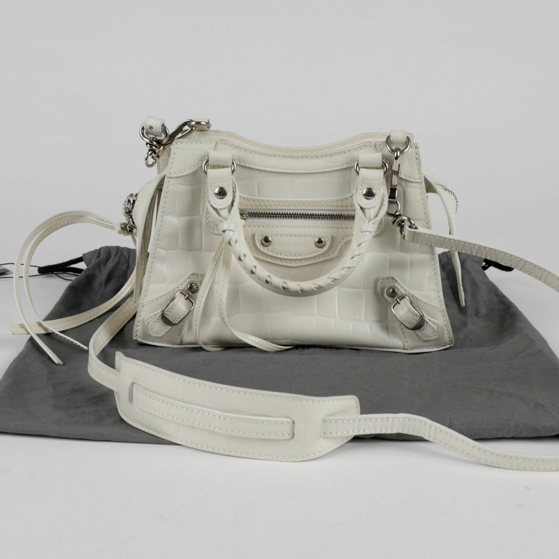 BALENCIAGA 新經典迷你頂部提把托特單肩包-0