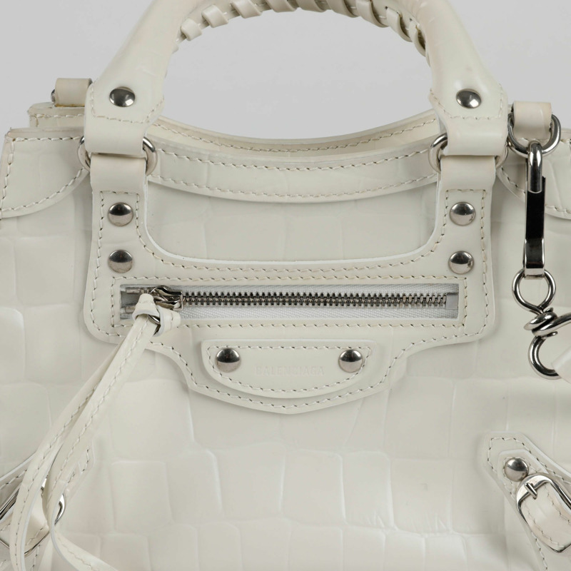 BALENCIAGA 新經典迷你頂部提把托特單肩包-1
