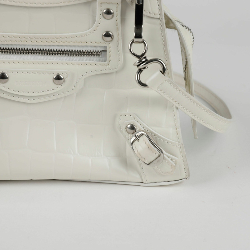 BALENCIAGA 新經典迷你頂部提把托特單肩包-2