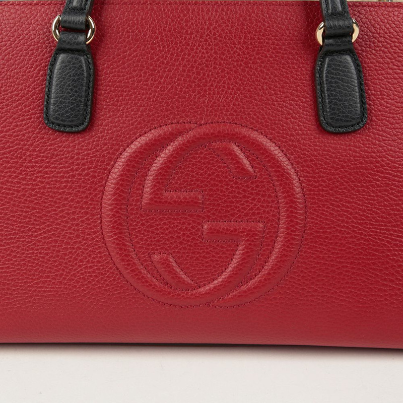 GUCCI Soho 頂部提把托特單肩包-2