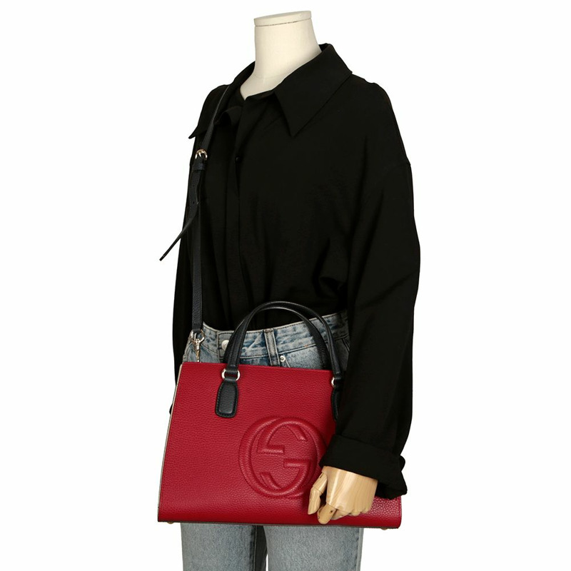 【包稅】GUCCI Soho手提單肩包-13