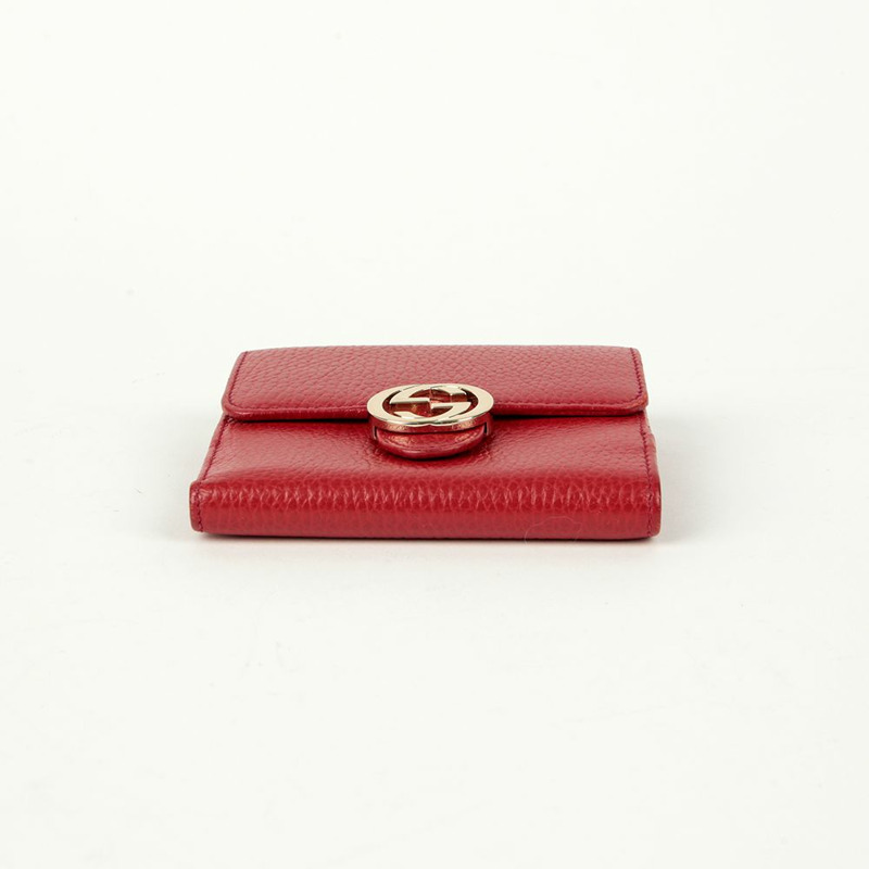 GUCCI 互鎖雙折皮夾 615525-5