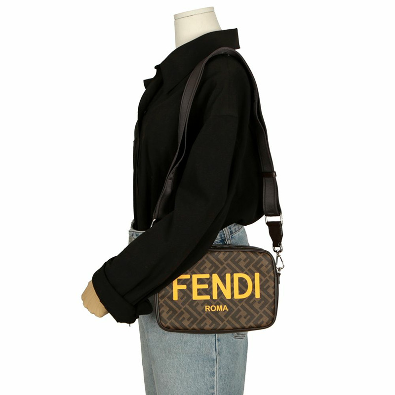 FENDI 斜跨相機包 單肩包-8