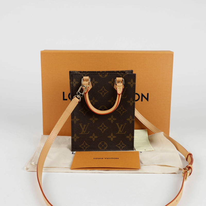 LOUIS VUITTON Petite Sac Plat 托特單肩包-0