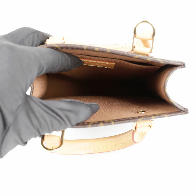 LOUIS VUITTON Petite Sac Plat 托特單肩包-7