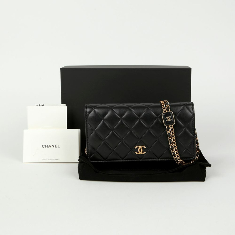 CHANEL 雙肩帶WOC斜背包-0