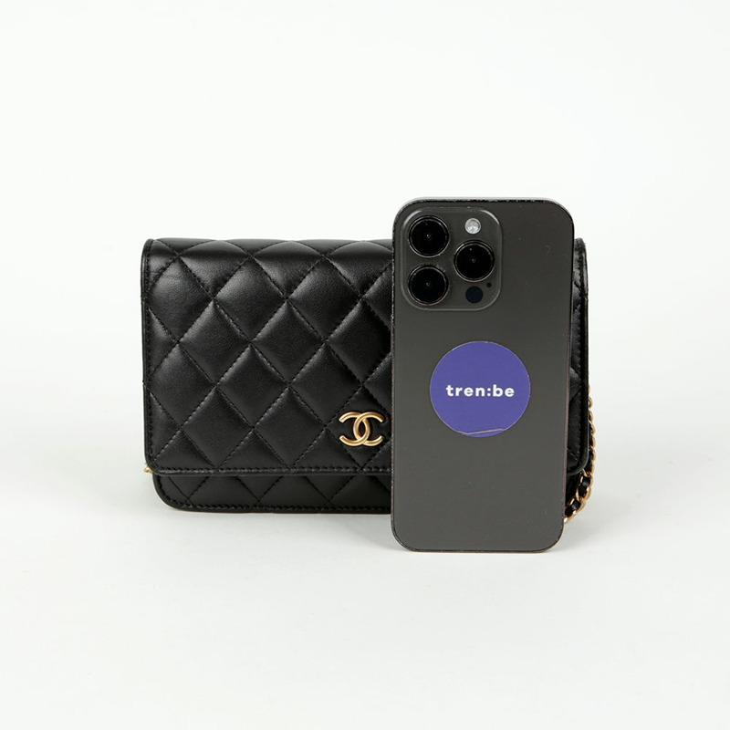 CHANEL 雙肩帶WOC斜背包-11