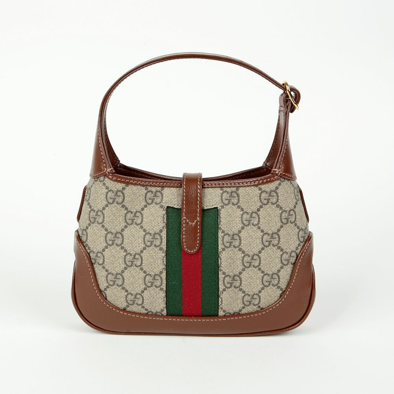 GUCCI Jackie 1961 迷你 Hobo 單肩斜背包 637092-3