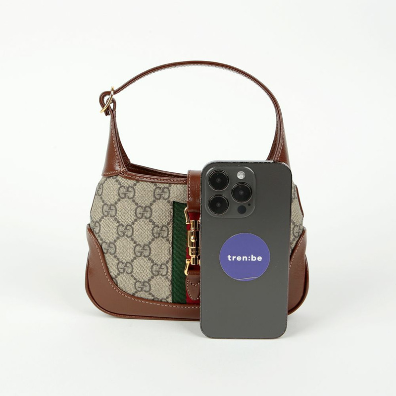 GUCCI Jackie 1961 迷你 Hobo 單肩斜背包 637092-6
