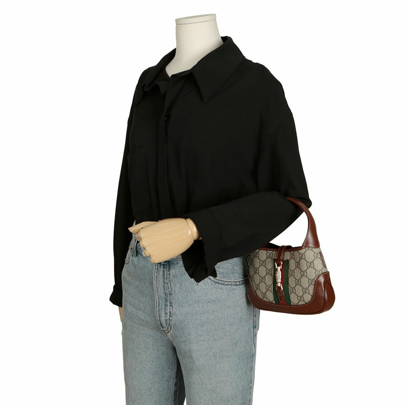 GUCCI Jackie 1961 迷你 Hobo 單肩斜背包 637092-8