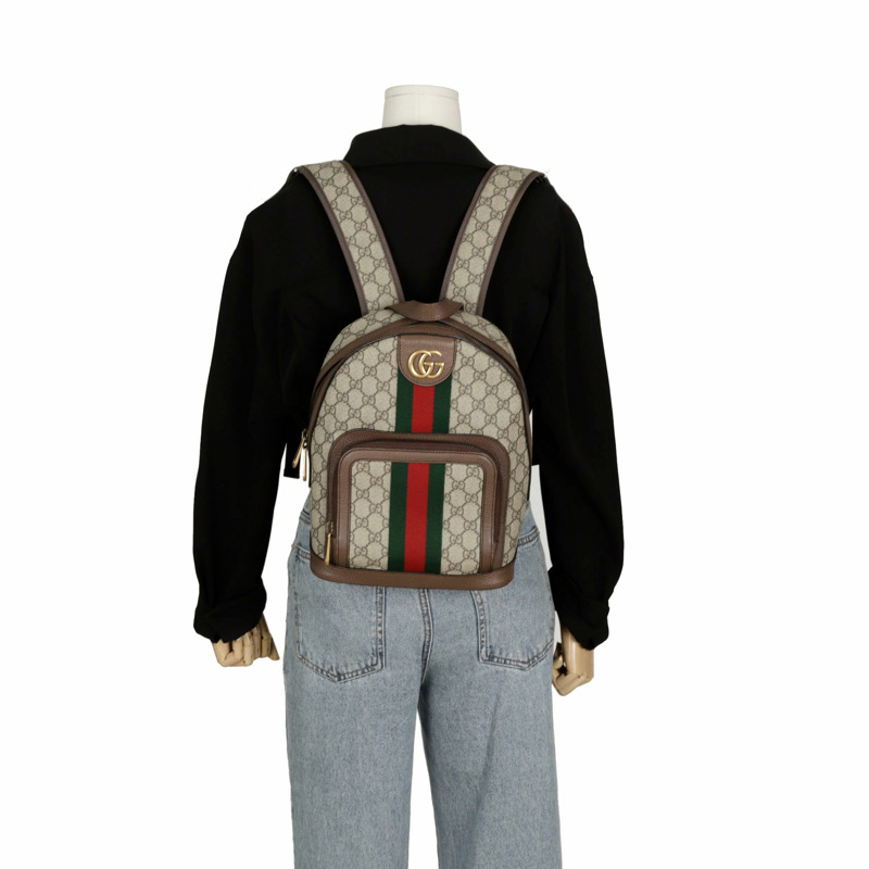 【包稅】GUCCI Ophidia 小型 GG 背包 547965-8