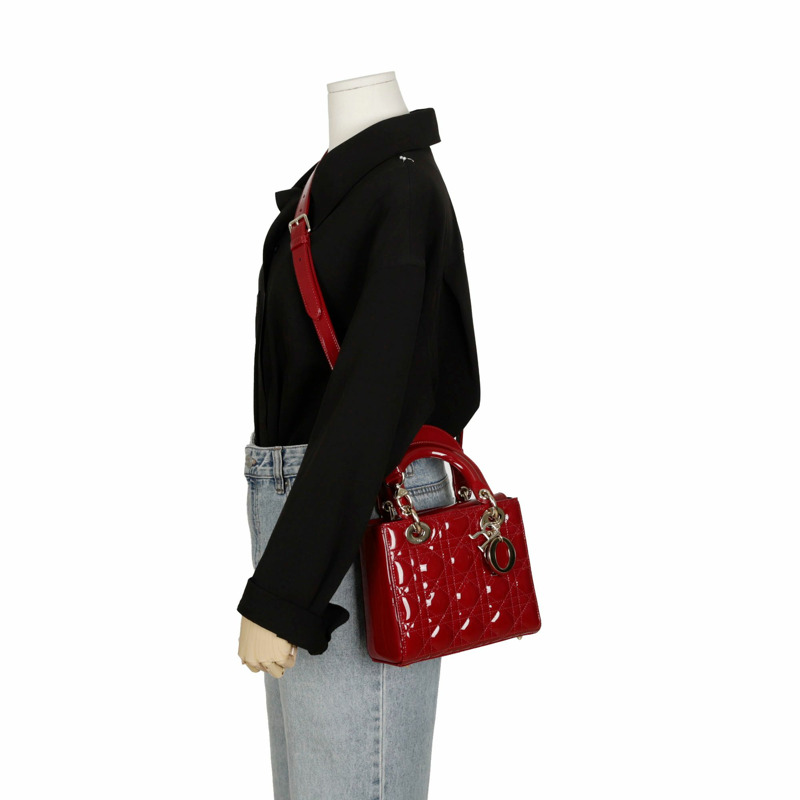 【包稅】DIOR 女士小號手提單肩包-12