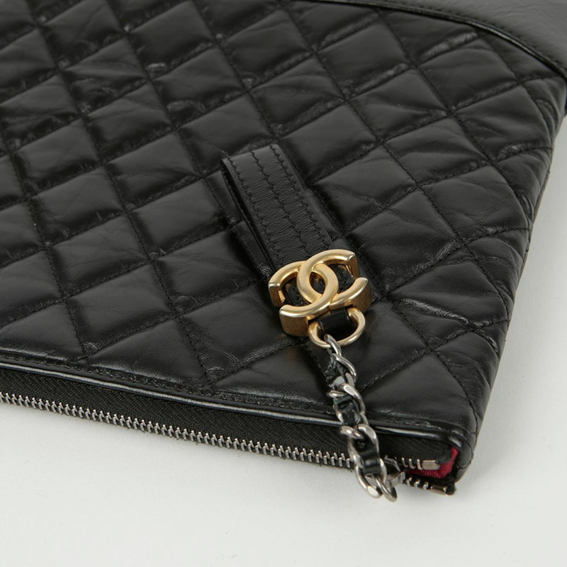 【包稅】CHANEL Gabrielle 大號手拿包-5